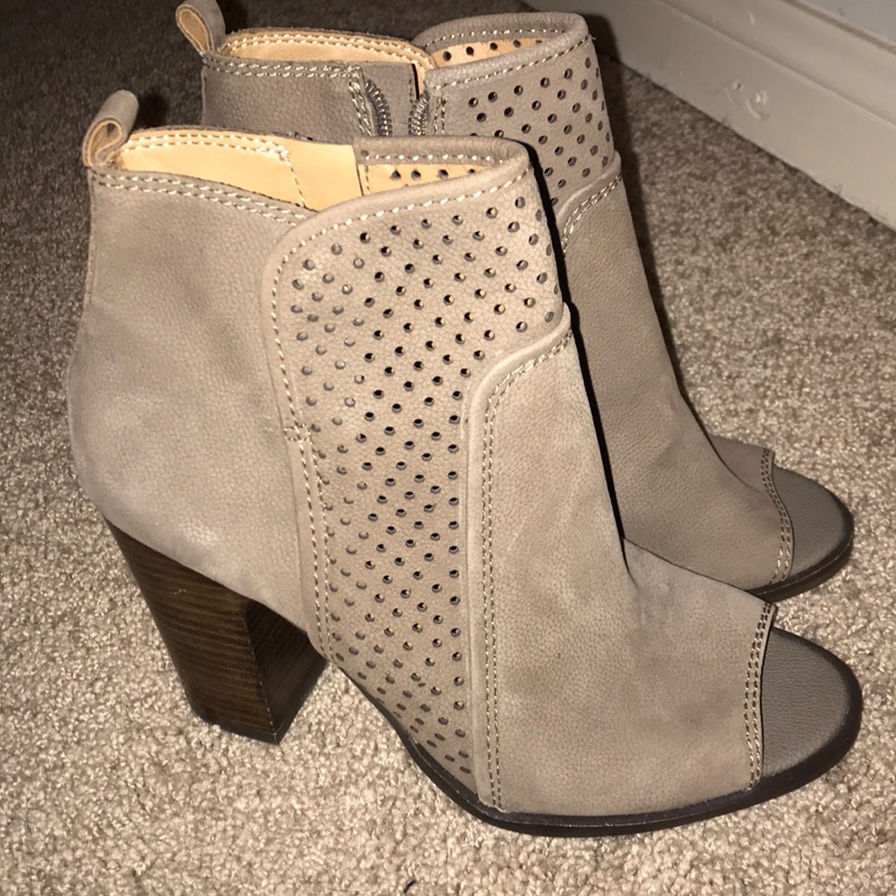 Lucky Brand peep toe boots - New Never Been Worn